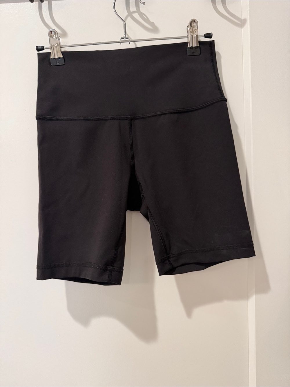 lululemon athletica Black High-Rise Bike Shorts